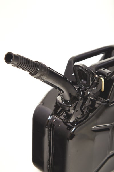 BW® Ausgießer flexibel für Kraftstoffkanister Metall Benzinkanister 5 / 10 / 20 Liter - Flex Standard - Schwarz - RAL 9005 - Made in Europe
