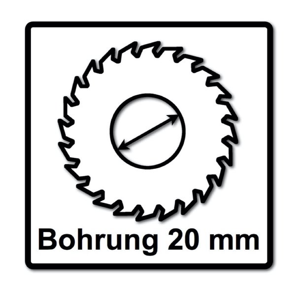 Festool Spezial Kreissägeblatt Set 2x HW 160 x 20 x 2,2 mm TF52  ( 2x 496306 ) 160 mm 52 Zähne