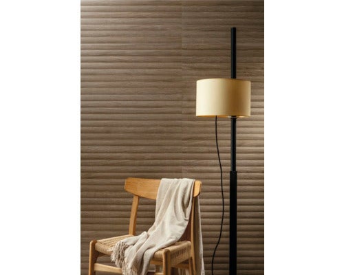Wandfliese Granier taupe 3D 33,3x100 cm rektifiziert
