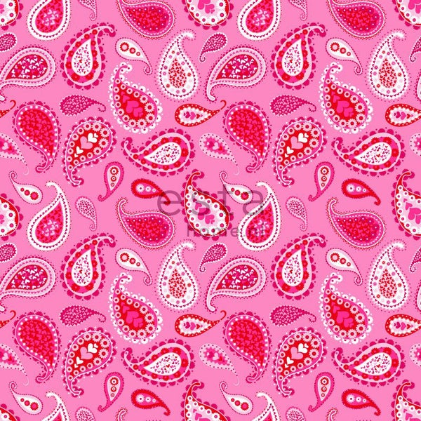 Nahtloses Muster mit Paisley-Motiven