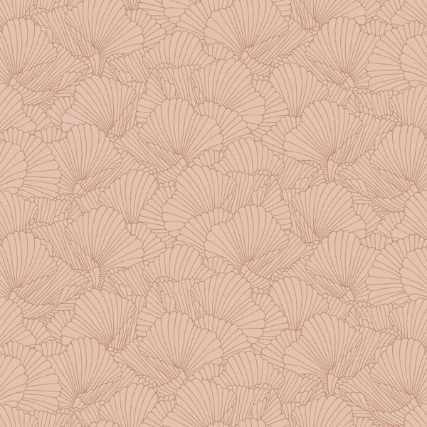 Tapete mit Fächer Muster