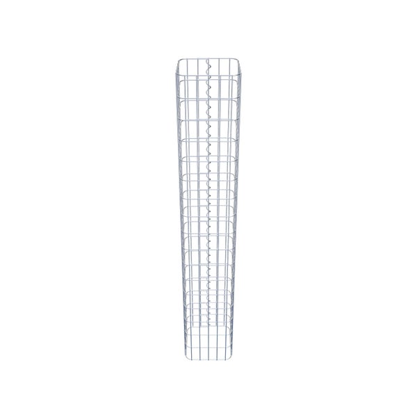 Gabionensäule 27 x 27 cm, MW 5 x 10 cm eckig - Höhe: 1,70 m
