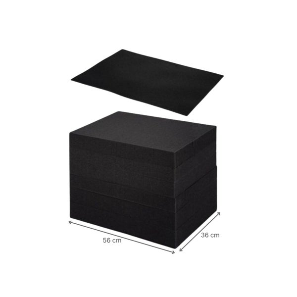 PROREGAL SuperSparSet 2 x Eurobox NextGen Portable Mit Rasterschaumstoff und Schaumstoffeinlage HxBxT 33,5 x 40 x 60 cm 65 Liter Eurobehälter Transportbox