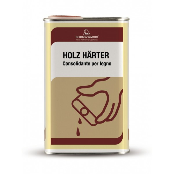 Borma Wachs Holzhärter für jede Holzart im Innen- und Außenbereich 1 Liter