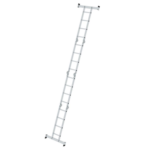 MUNK Vielzweckleiter mit Nivello® Traverse 4x4 Sprossen
