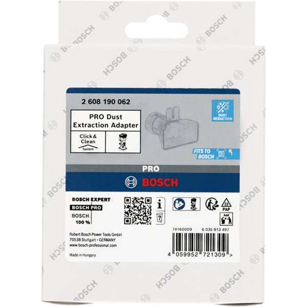 Bosch Staubabsaugadapter Verpackung