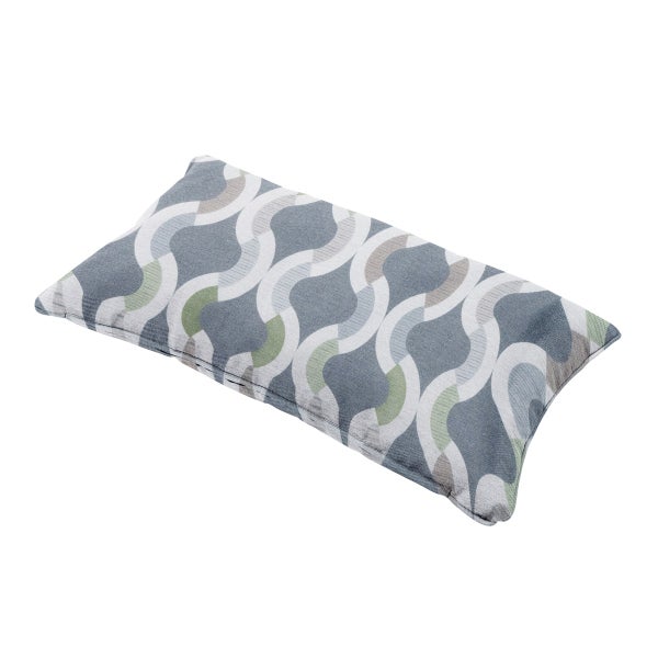Dekokissen Trivia grau - ca. 30x50 cm - 4er-Set