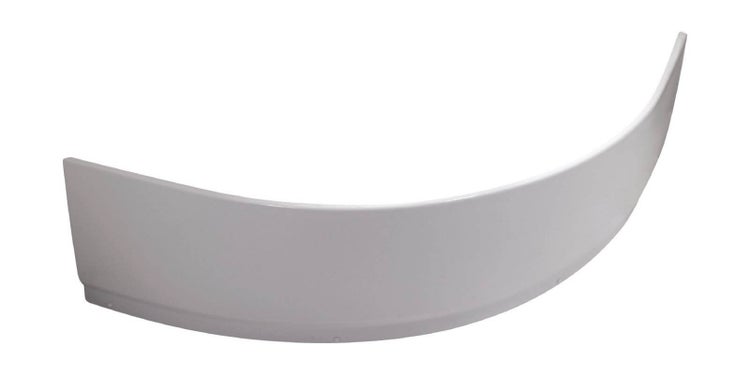 Calmwaters® Eckbadewanne Komplettset 150x150 cm Curved Wellness, Made in EU, 4in1 Acryl-Wanne mit Schürze, Wannenfüßen & Ablaufgarnitur, Duowanne mit integriertem Sitz, Eckwanne 150 x 150, Weiß