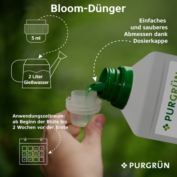 Purgrün Sativa-Dünger-Set 2 x 1 Liter