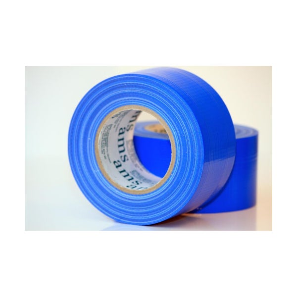 Zwei Rollen blaues Gewebeband