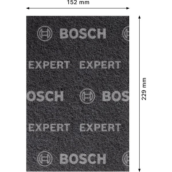 Bosch Expert Schleifblatt mit den Maßen 152 mm mal 229 mm