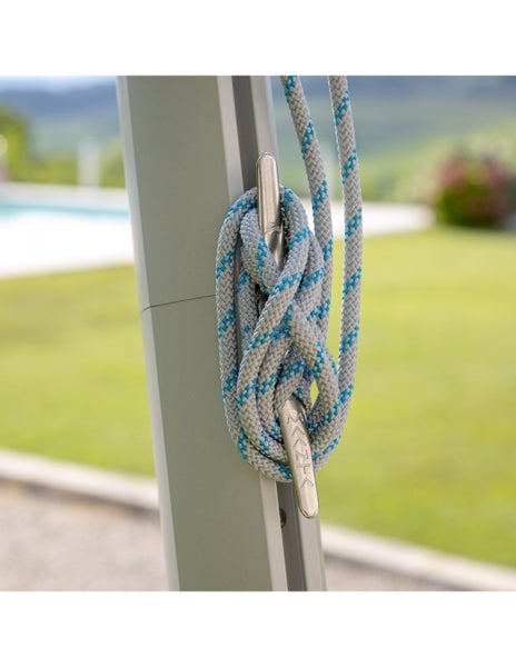 Sonnensegel Luftdurchlässig Sage Dreieck 600X600X600Cm - Maanta® Solaria Furl