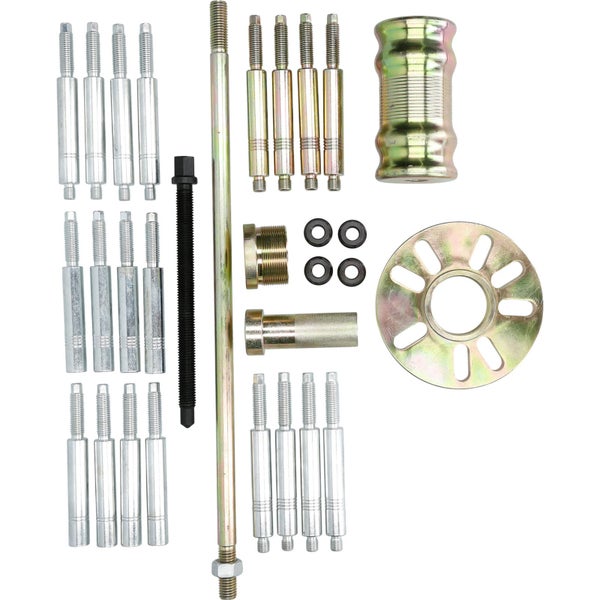 Werkzeugsatz mit Schrauben, Muttern und Dichtungen