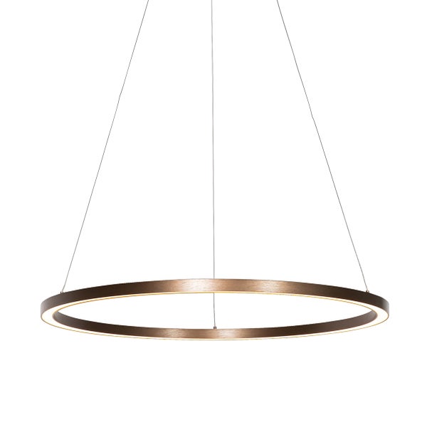 Bronzene Hängelampe 80 cm inkl. LED 3-stufig dimmbar - Girello