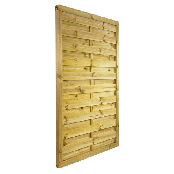 Holzzaun-Element mit Rahmen