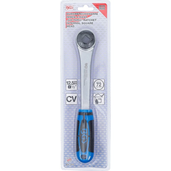 BGS Durchsteckknarre Abtrieb Innenvierkant 12,5 mm (1/2) - 312