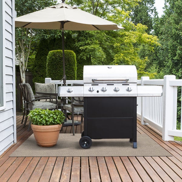 FLOORDIREKT Grillschutzmatte Verona - Feuerfest - Outdoor-Matte für den Grill - 90 x 120 cm