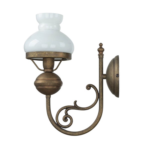 Wandleuchte mit Lampenschirm