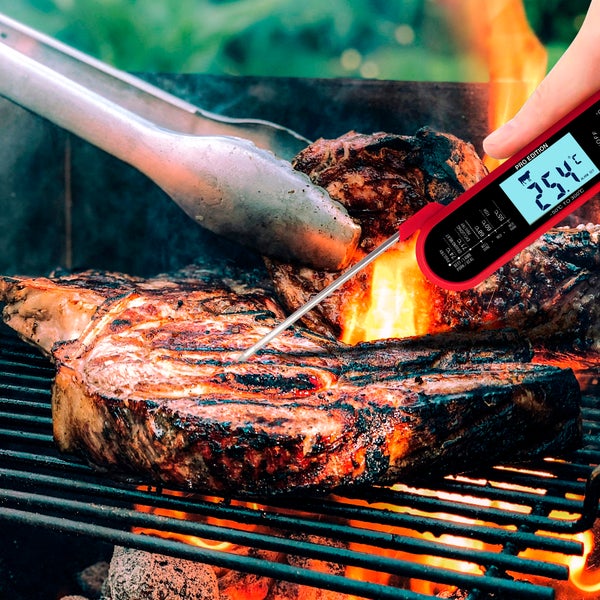 MostEssential 2-in-1 Fleischthermometer - PRO Edition Red