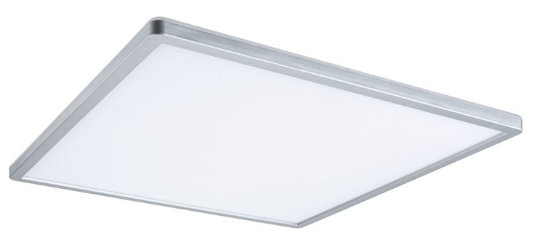 LED Panel 3-Step-Dim Atria Shine Backlight eckig 420x420mm 22W 2200lm 4000K Chrom matt dimmbar