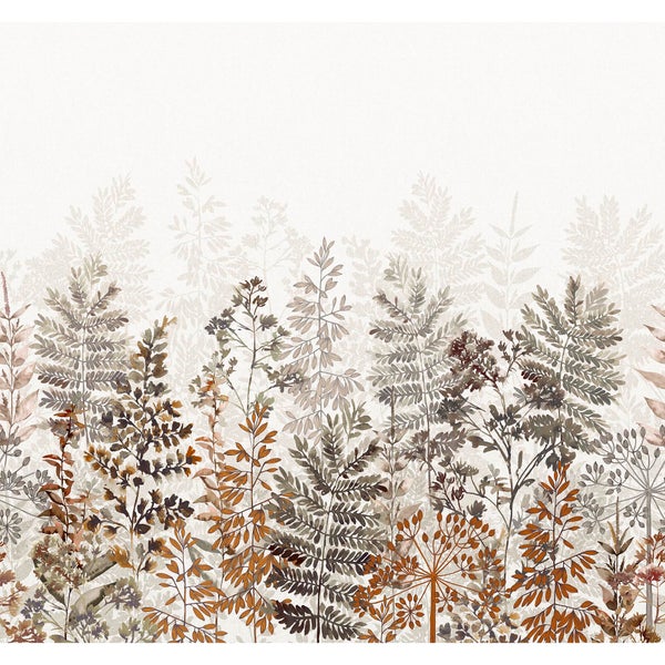 Tapete mit Pflanzenmuster