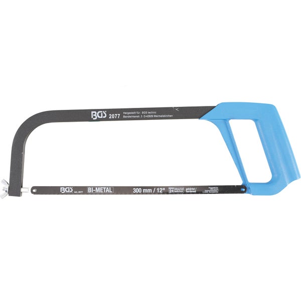 Bügelsäge mit Bi-Metall Sägeblatt, 300 Millimeter