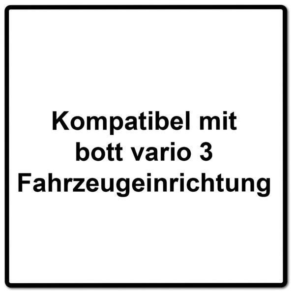 Festool Systainer Organizer SYS3 ORG M 89 6xESB 2 Stk. ( 2x 204854 ) Kleinteile Koffer mit Einsatzboxen