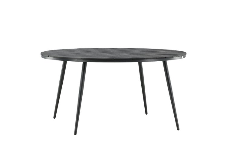 Break Esstisch Ø150cm schwarz. 150 X 150 X 74 cm