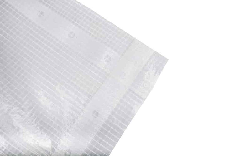 Gitterfolien - Abdeckplane transparent 6 x 10 (60m²)