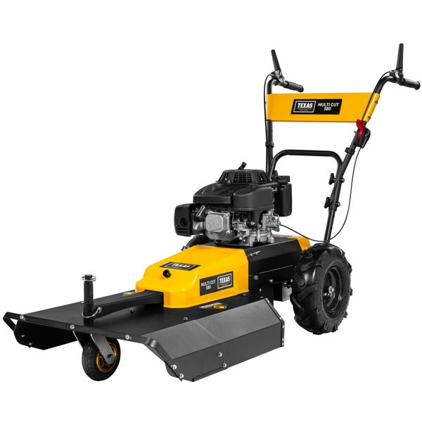 Wiesenmäher Texas Multi Cut 580TG Benzin 4-Takt 224cm³ mit Antrieb & schwenkbarem Vorderrad – 58cm Schnittbreite für hohes Gras