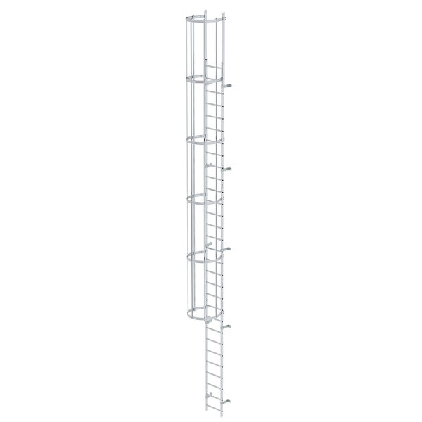 MUNK ortsfeste Steigleitern Aluminium, 8,40m SH