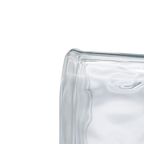 Detailaufnahme eines Glasbausteins