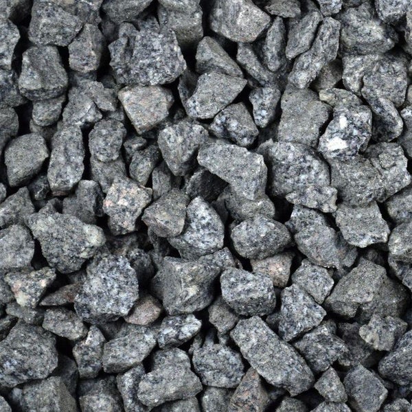 Kieselsteine Garten Zierkies Granit 16-32 mm 25 kg Grau Aquarium Kies Granitkies Weg Steinteppich Zierstein Splitt
