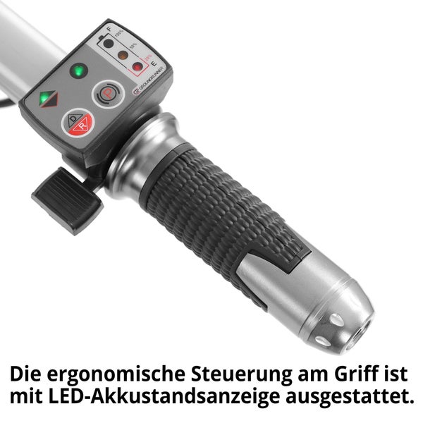 Lenkergriff mit LED Akkuanzeige