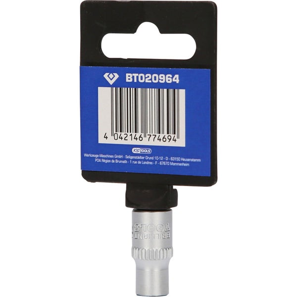 BRILLIANT TOOLS 1/4 Torx-E-Stecknuss E8 - BT020964