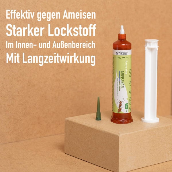 Ameisenködergel + Ameisen Granulat + Leerköderdosen im Set