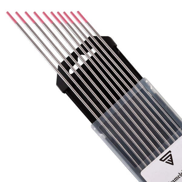 STAHLWERK Wolframelektroden / Schweißelektroden WX Pink 2,4 x 175 mm 10er Set