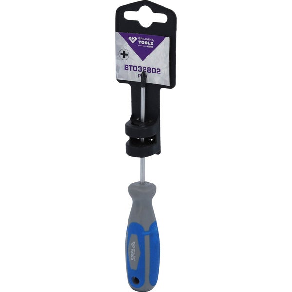Brilliant Tools Kreuzschlitzschraubendreher mit Kunststoffgriff