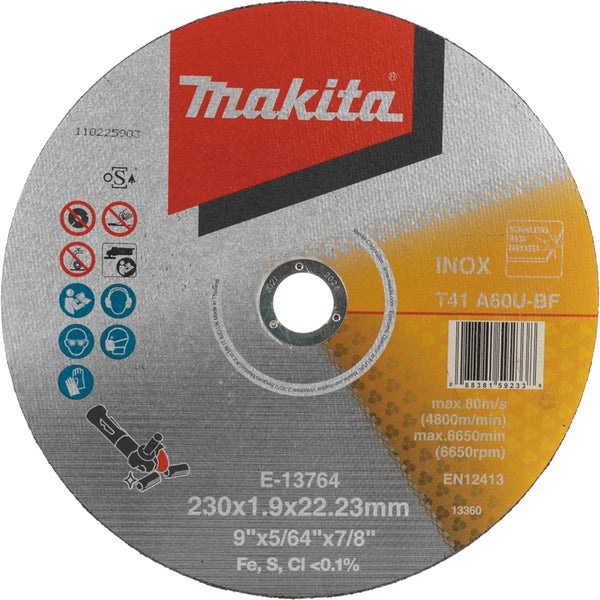 Makita Trennscheibe, 230x1,9x22,23 Millimeter