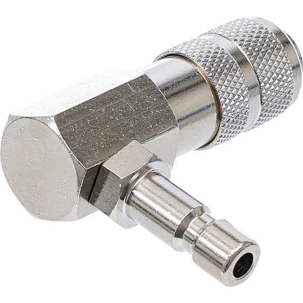 BGS Druckluft-Winkelstecknippel mit Steckverbindung