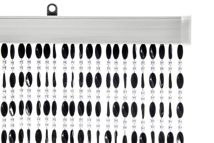 Fliegenvorhang / Türvorhang - Charlotte - 100x240 cm - schwarz