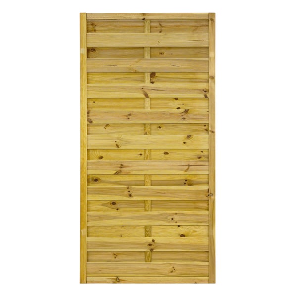 Holzzaun aus Brettern