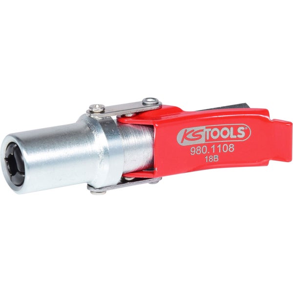 KS TOOLS Quick-Lock Schnellkupplung für Fettpressen 1/8  - 980.1108
