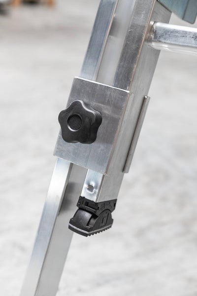 PROREGAL Sprossen-Stehleiter Treppengängig 2 x 8 Sprossen