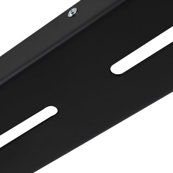 Deckenplatte schwarz 120 cm für 2, 3 oder 5 Hängelampen