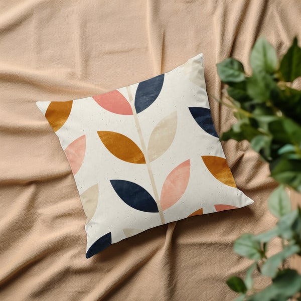 Kuschelkissen, Kissenhülle, Kissenbezug Bunte Blätter PI0192_40x40cm
