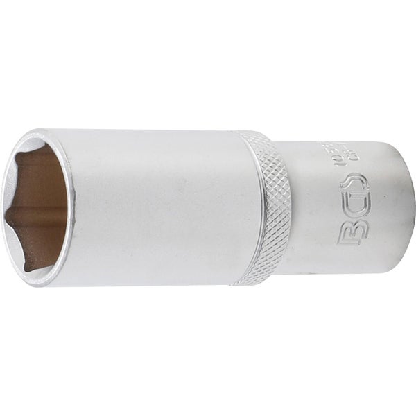 BGS Steckschlüssel-Einsatz Sechskant tief Antrieb Innenvierkant 12,5 mm (1/2) SW 22 mm - 10562