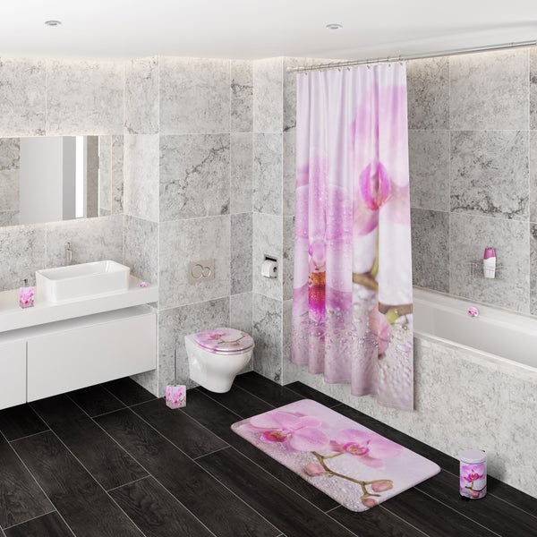 Seifenspender und WC Bürste Blooming