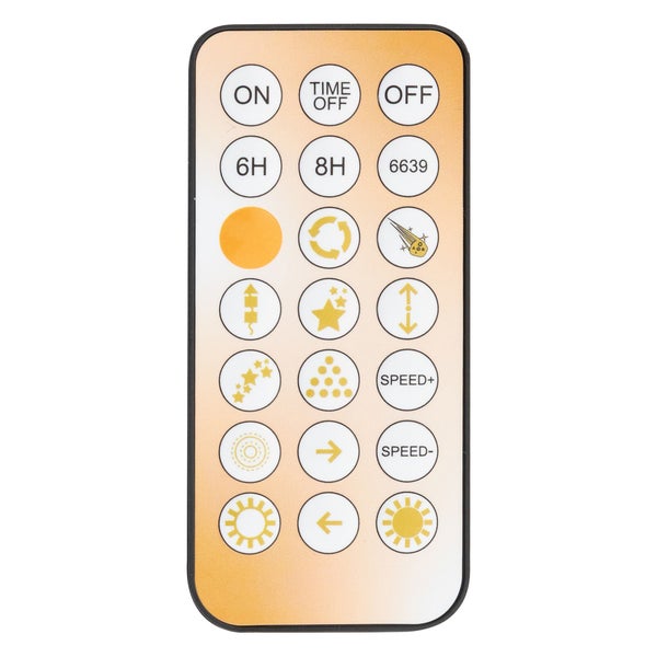 Fernbedienung für Beleuchtung mit verschiedenen Einstellungen und Funktionen