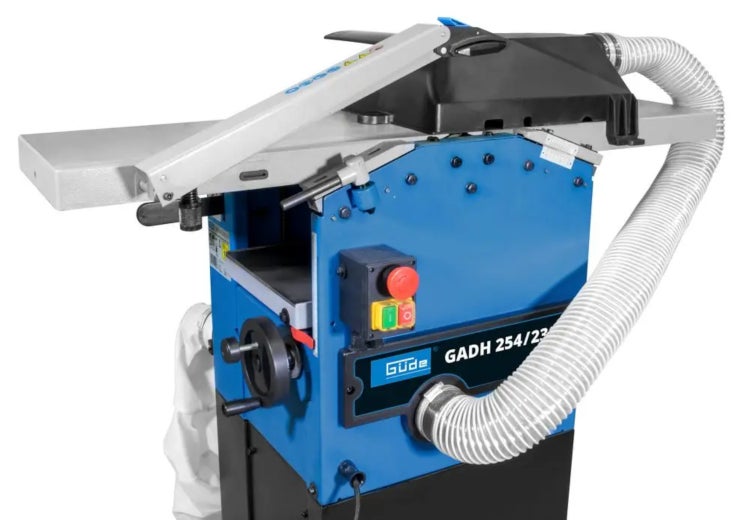 Hobelmaschine mit Späneabsaugung